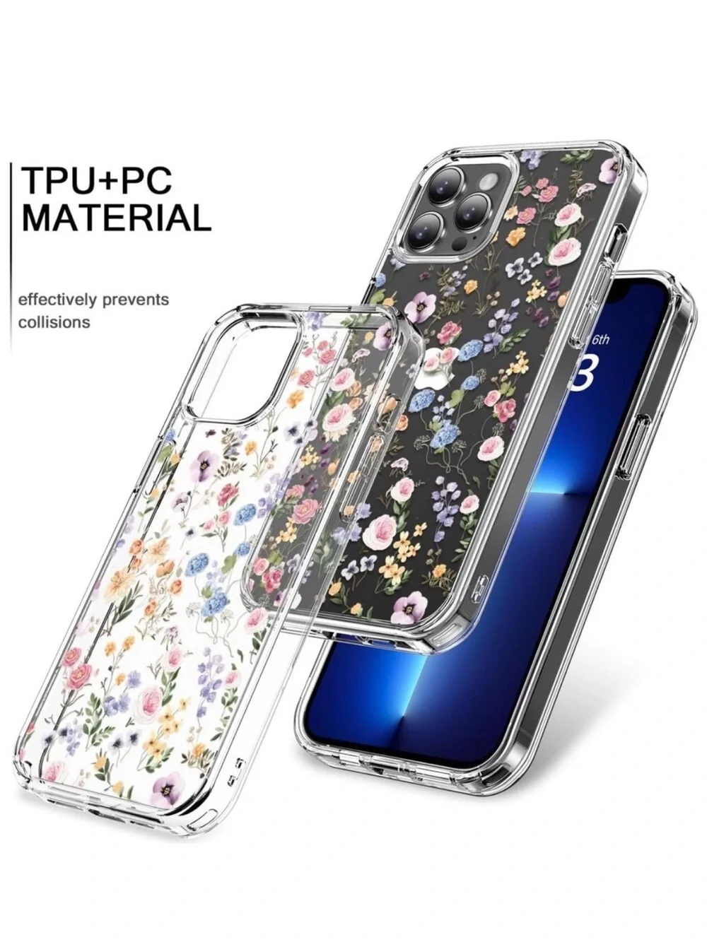Iphone 16 Case with Screen Protector, Crystal Clear, 20J-197PH013